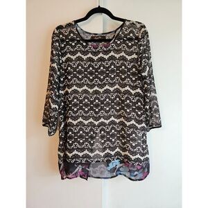 Custom split back blouse by Sweet Pea by Stacy Frati - Size M